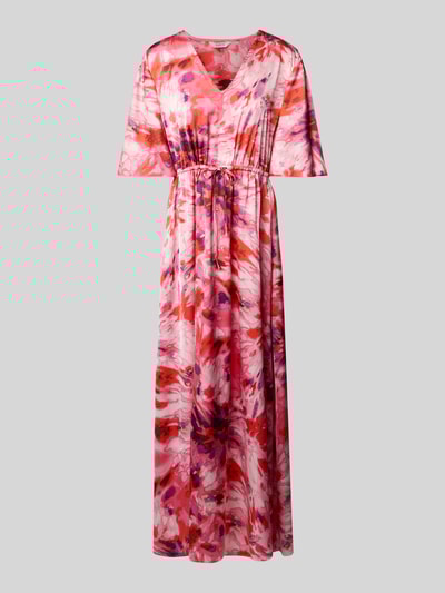 B.Young Maxikleid mit Bindegürtel Modell 'FARINELA' Hellrot 2