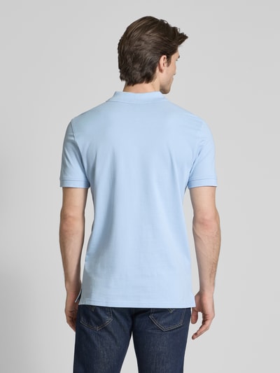 Christian Berg Men Poloshirt mit Label-Stitching Bleu 5