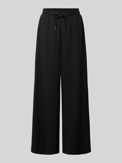 Produktfoto, Relaxed Fit Sweathose aus reiner Baumwolle von PUMA, schwarze Farbe, lockere Passform, glatte Oberfläche, Damen Sweathose