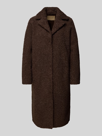 Soyaconcept Mantel aus Teddyfell Modell 'Mukite' Mittelbraun 2
