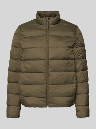 Pepe Jeans Regular Fit Steppjacke mit Stehkragen Oliv 2