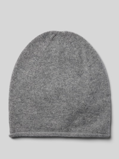 Christian Berg Woman Kasjmiermuts met rolzoom Grafiet gemêleerd - 1