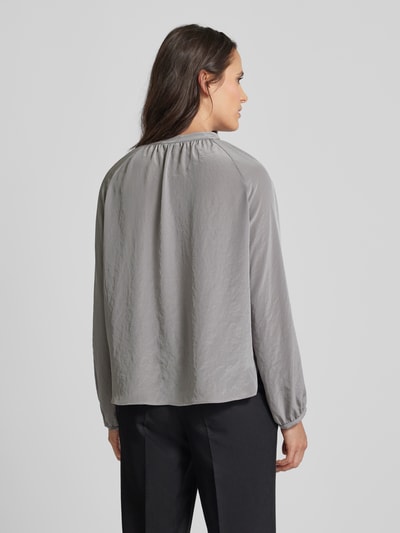 Luisa Cerano Blouse met druppelvormige hals Zilver - 5