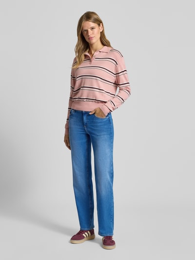 Only Straight fit jeans van katoenmix, model 'BLUSH' Jeansblauw - 1