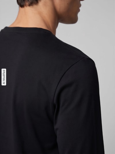 Polo Ralph Lauren Regular Fit Langarmshirt aus reiner Baumwolle Black 3