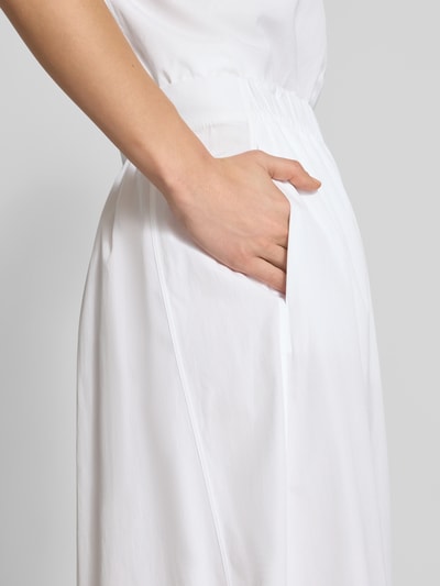 BOSS regular fit culotte van puur katoen model 'TALINI' Wit - 3