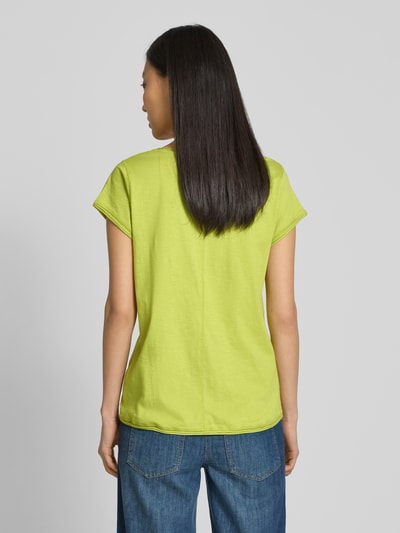 Christian Berg Woman T-shirt met kapmouwen Appeltjesgroen - 5