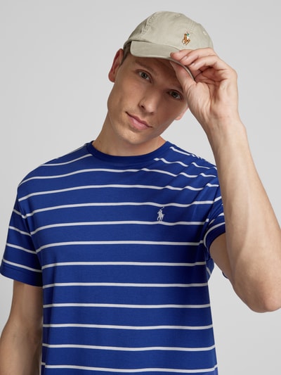 Polo Ralph Lauren T-Shirt mit Streifenmuster Marine 3