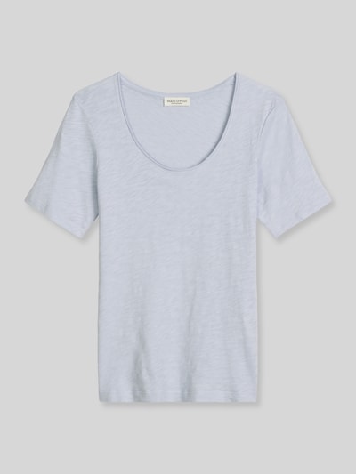 Marc O'Polo Regular Fit T-Shirt aus reiner Baumwolle Hellblau 2