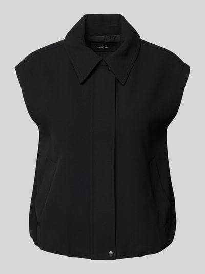 OPUS Gilet met design met korte mouwen, model 'Wandri' Zwart - 2