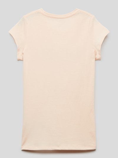 Levi’s® Kids T-Shirt mit Label-Print Apricot 3