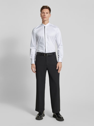 OLYMP Level Five Slim Fit Businesshemd in Premiumqualität Weiss 1