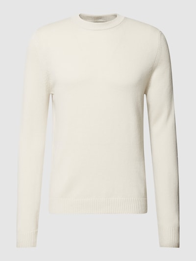 MAERZ Muenchen Pullover mit Rundhalsausschnitt Offwhite 2