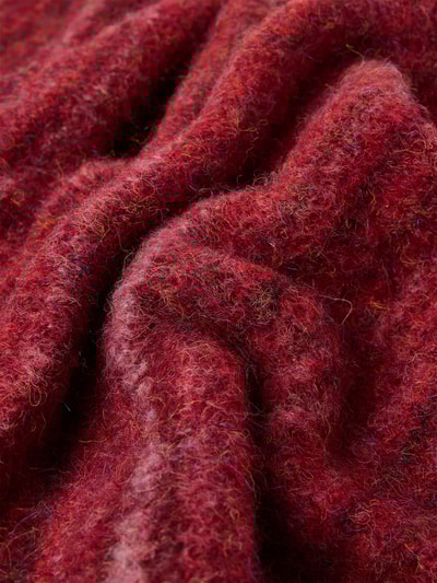 ICHI Sjaal met wol, model 'IAMANY' Rood - 2