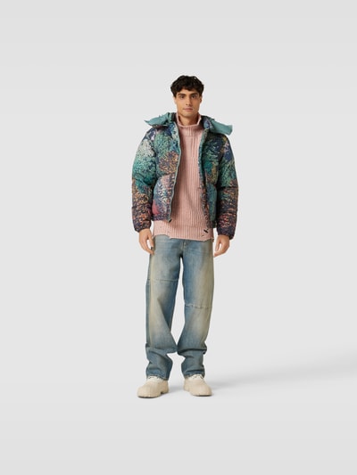 Billionaire Boys Club Daunenjacke mit abnehmbarer Kapuze Blau 1