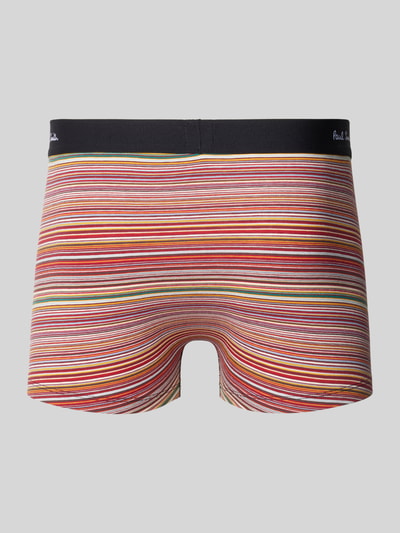 PAUL SMITH Trunks mit elastischem Logo-Bund im 3er-Pack Black 3