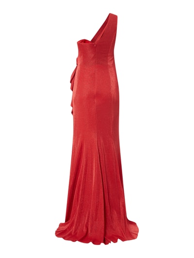 TROYDEN COLLECTION Abendkleid mit Glitter-Effekt Rot 3