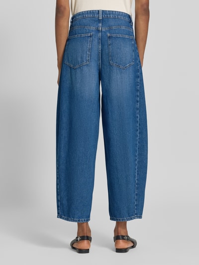 Jake*s Casual Barrel Jeans aus Baumwoll-Mix Jeansblau 5