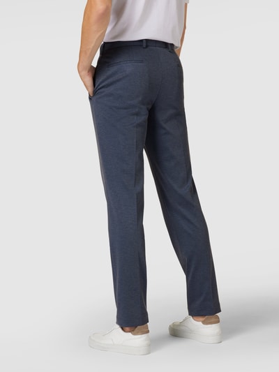 BOSS Regular fit pantalon, model 'Leon' Blauw - 5