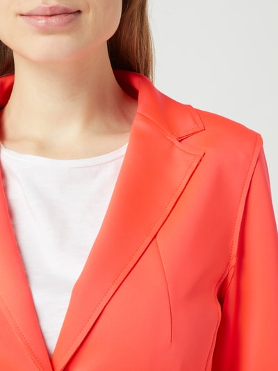 Blonde No. 8 Blazer met 2-knoopssluiting, model 'Nizza' Neon oranje - 3