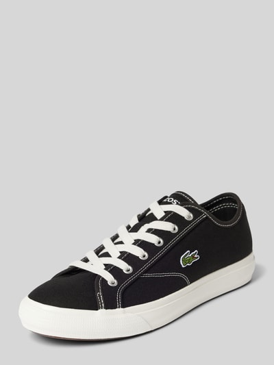 Lacoste Sneakersy z wyhaftowanym logo model ‘BACKCOURT’ Czarny 1