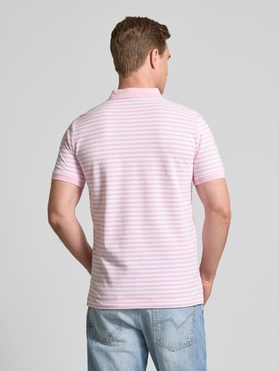 Polo Ralph Lauren Poloshirt mit Label-Stitching Pink 5