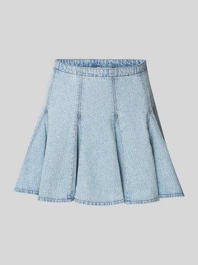 Produktfoto, Jeansrock mit Falten Modell 'GODET' von Levi's®, bawełniano-lyocellowy miks, A-linia, minispódnica, szerokość w rozmiarze 27: 40 cm, długość całkowita: 38 cm