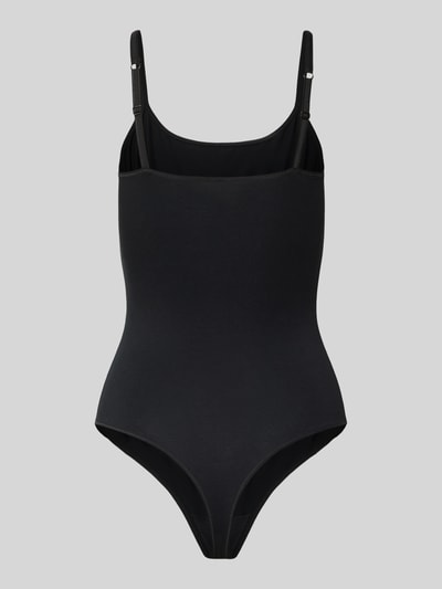 SKINY Slim Fit Body mit Logo-Patch Black 3