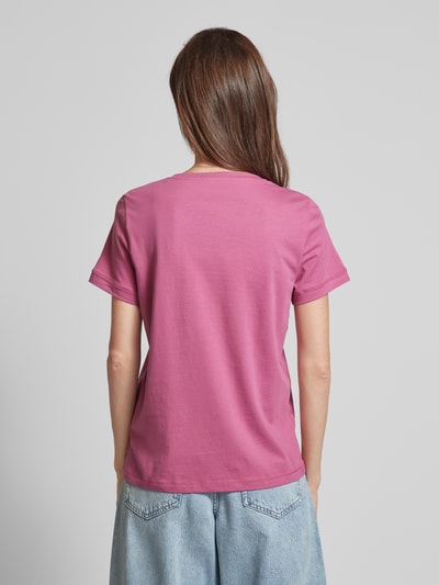 Tom Tailor T-Shirt mit Rundhalsausschnitt  Pink 5