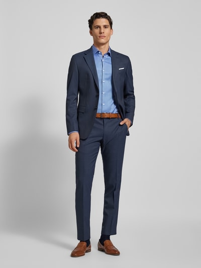 JOOP! Slim Fit Business-Hemd mit Kentkragen Bleu 1