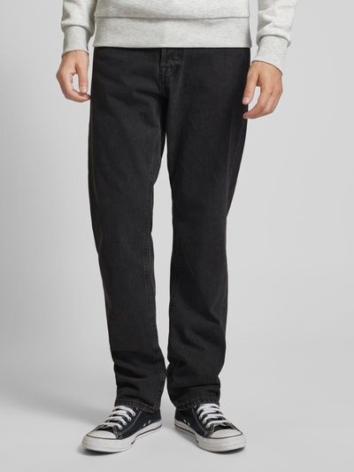 Jack & Jones Relaxed fit jeans in 5-pocketmodel, model 'CHRIS' Zwart - 4