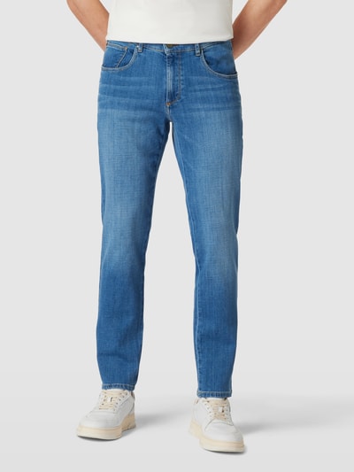 bugatti Tapered Fit Jeans im 5-Pocket-Design Blau 4