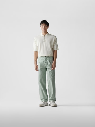 Kenzo Straight Fit Chino Hellgrün 1