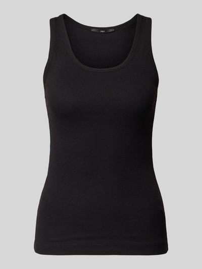 Lanius Tanktop in Ripp-Optik Black 2