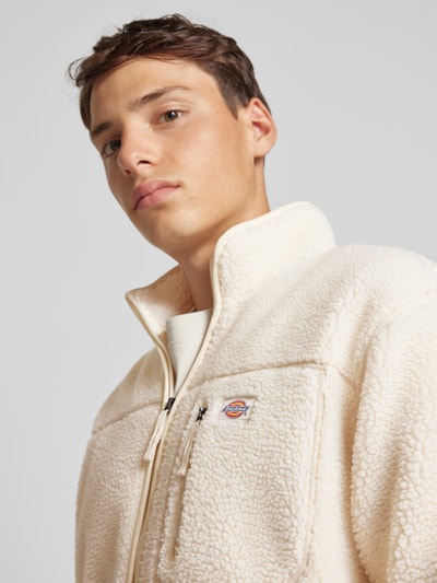 Dickies Fleecejacke mit Label-Patch Modell 'HOPE' Beige 3