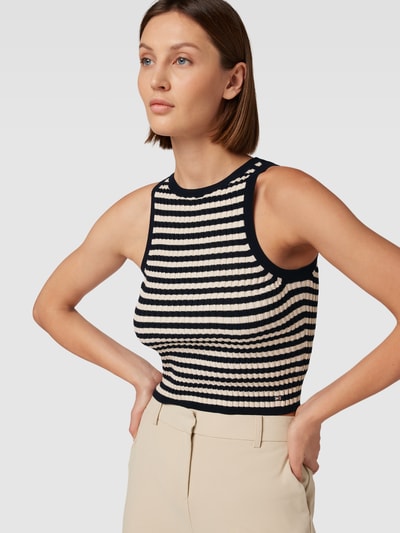 Tommy Hilfiger Tanktop mit Streifenmuster Black 3