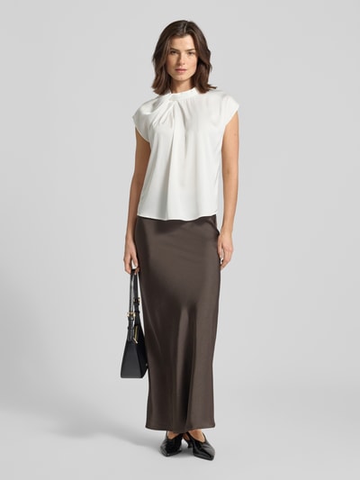 Neo Noir Blouseshirt met opstaande kraag Offwhite - 1