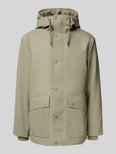 RAINS Funktionsjacke mit Kapuze Schilf 2