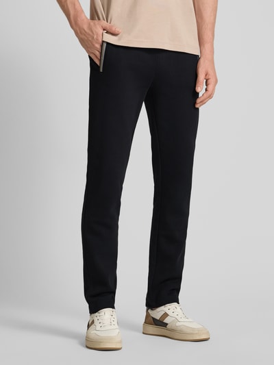 bugatti Sweatbroek met elastische band Zwart - 4