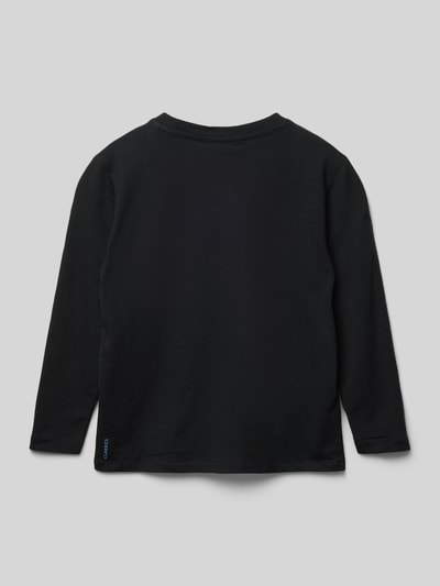 Mango Longsleeve mit Brusttasche Black 3