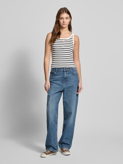 Tommy Jeans Top met bandjes en labelstitching Ecru - 1