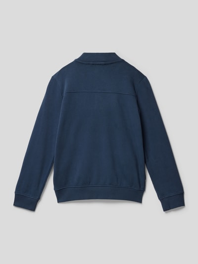 s.Oliver RED LABEL Sweatjacke mit Statement-Print Marineblau 3