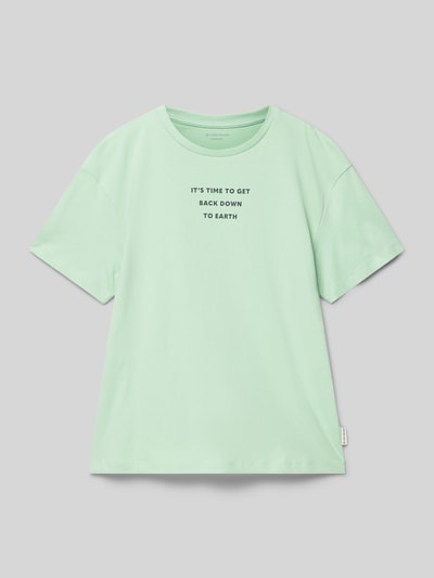 Tom Tailor T-Shirt mit Statement-Print Mint 1