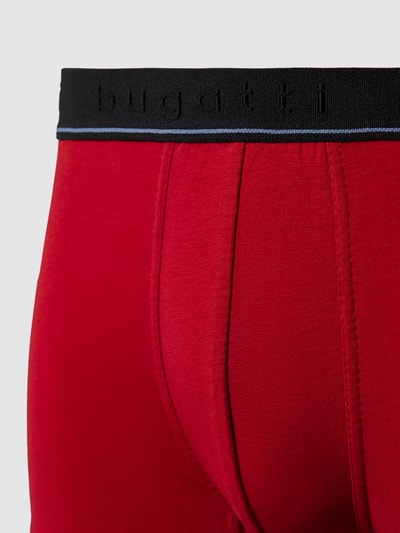 bugatti Trunks mit Kontraststreifen Modell 'PARIS' im 2er-Pack Rot 2