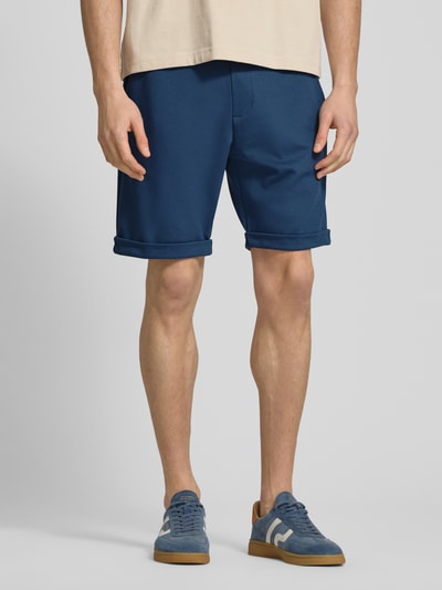 MCNEAL Sweatshorts mit elastischem Bund und Gesäßtasche Rauchblau 4