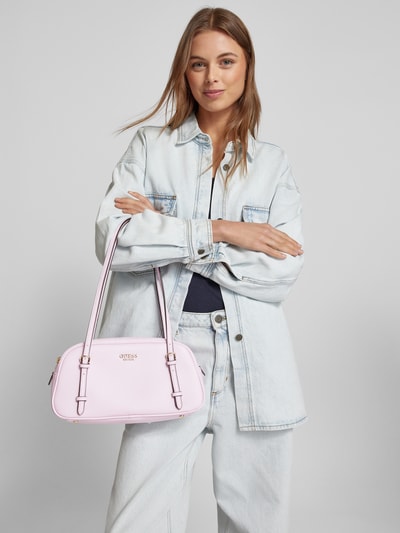 Guess Handtasche mit Label-Applikation Modell 'CERELIA' Pink 1