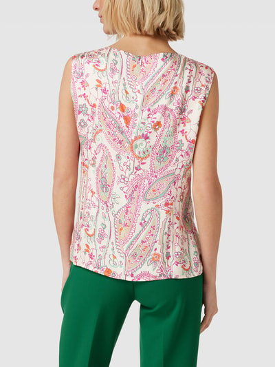 CINQUE Blusentop mit Allover-Muster Modell 'PINO' Pink 5
