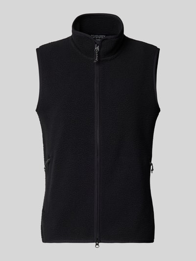 PEAK PERFORMANCE Damesgilet met opstaande kraag, model 'Pile' Zwart - 2
