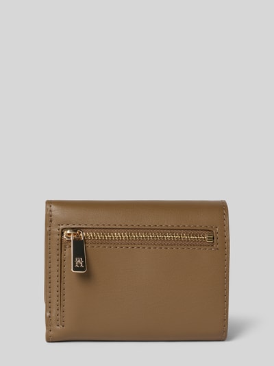 Tommy Hilfiger Portemonnee in leerlook, model 'TH ICON TRIFOLD' Taupe - 2