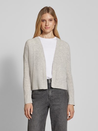 Tommy Hilfiger Cardigan mit geripptem Abschluss Mittelgrau 4